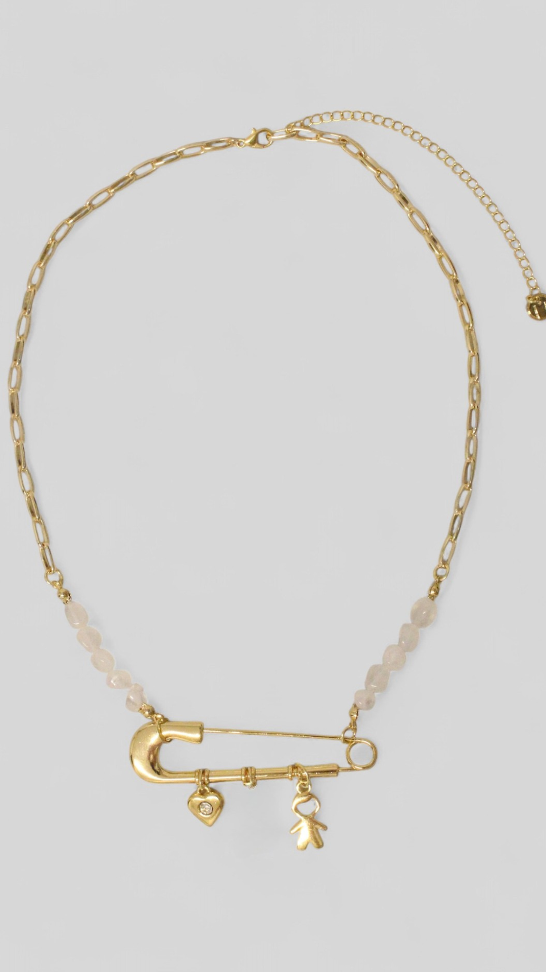 Colar Entre Nós 1 Pingente Sexo Banhado a Ouro 18k