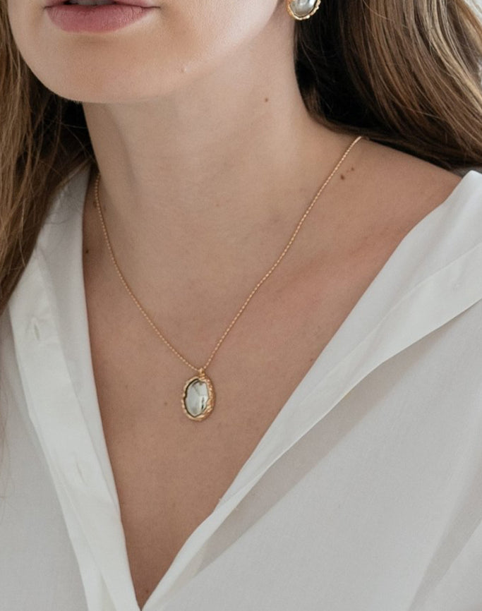 Colar Retrô Banhado a Ouro 18k - Duo